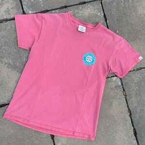 Simply Southern Pink Short Sleeve Tee, Size Small